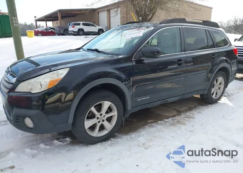 2013 Subaru Outback 2.5I Premium z USA, uszkodzony, nr VIN 4S4BRCGC4D3284622